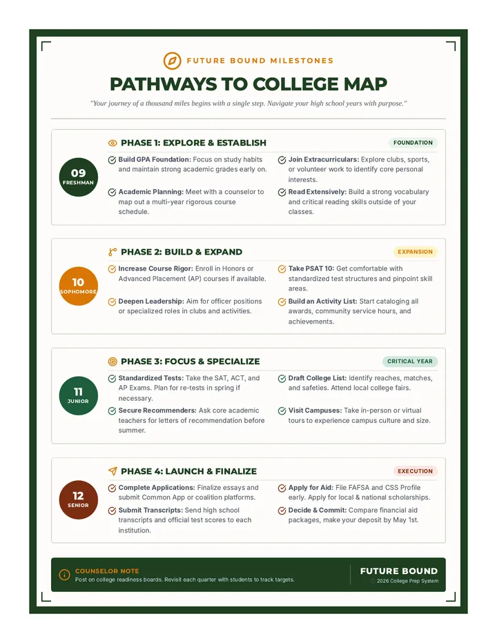 Pathways Map Poster