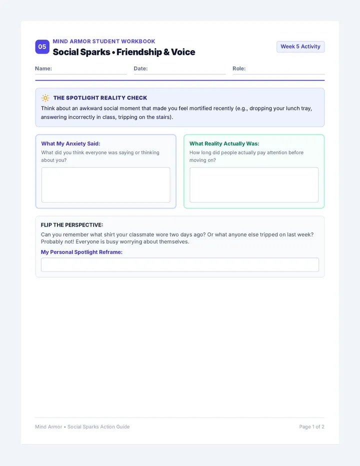 Social Sparks Action Guide