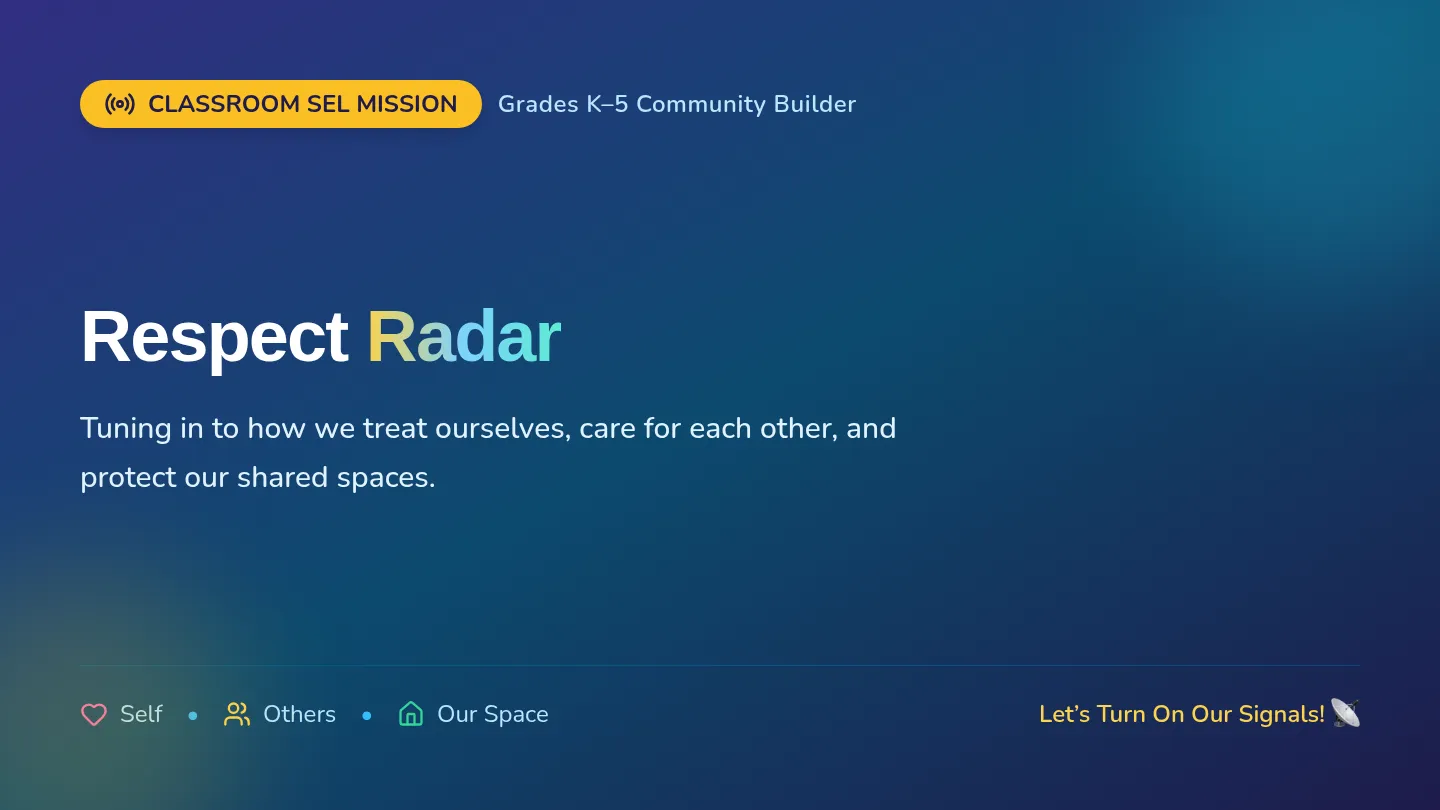 Respect Radar Slides