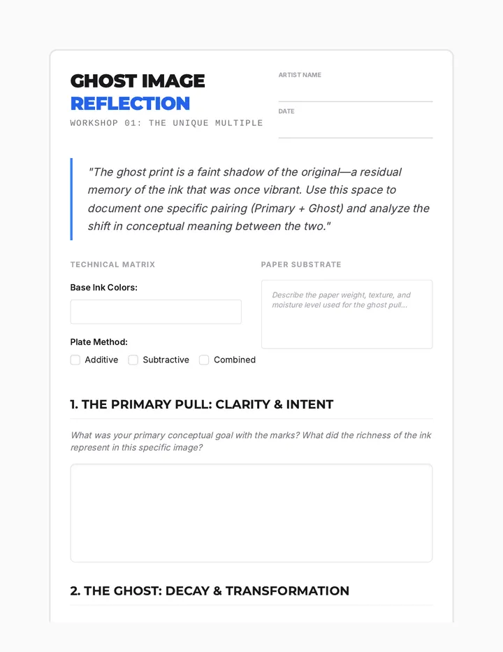 Ghost Image Reflection