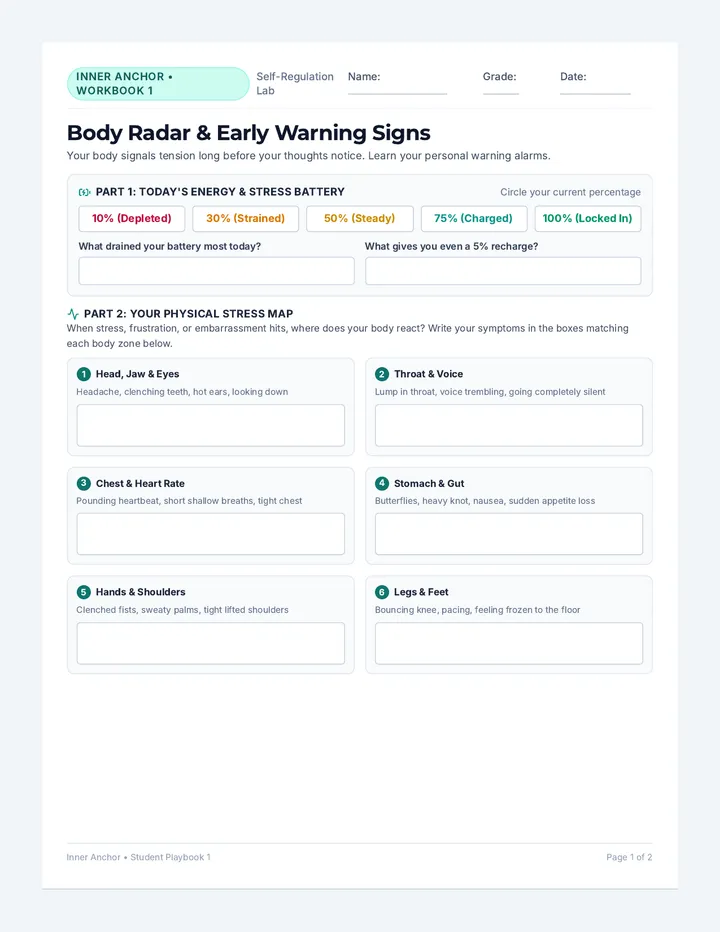 Body Radar Student Playbook
