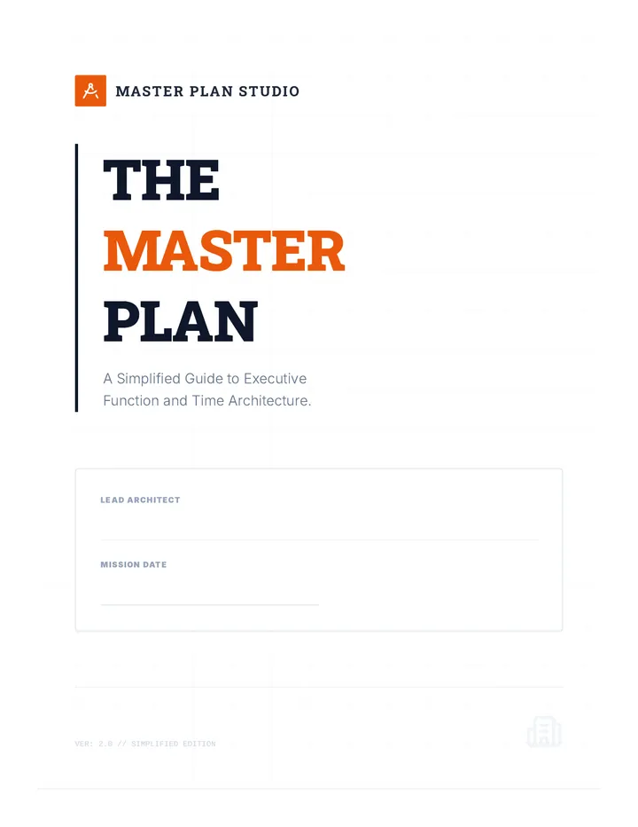 Master Plan Student Packet Simplified