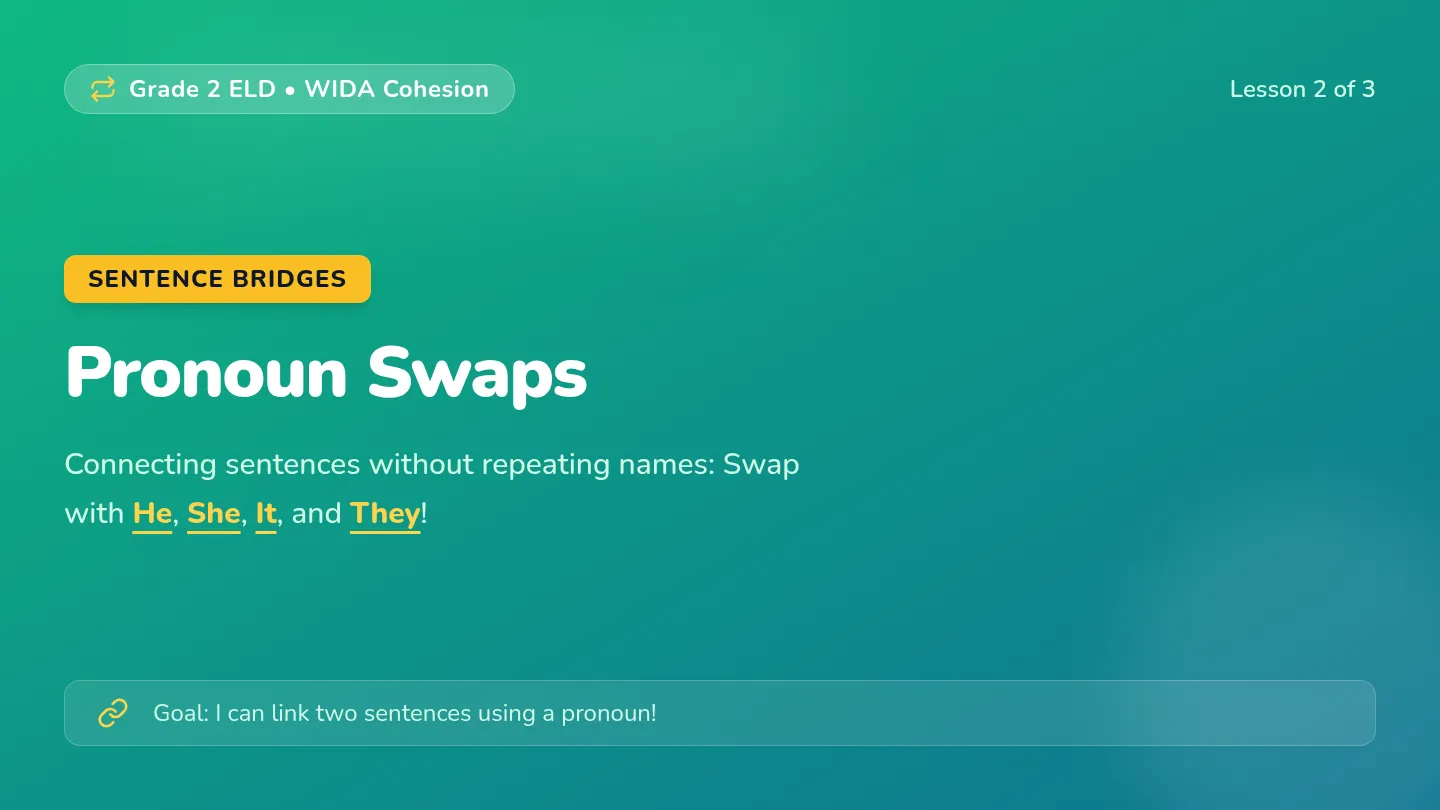 Pronoun Swaps Slides