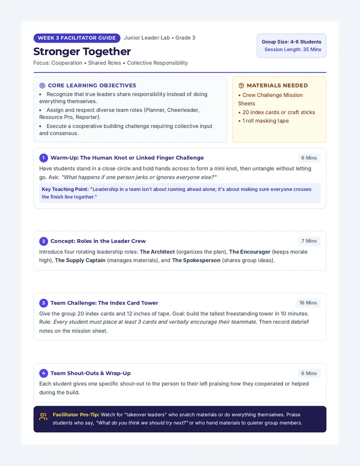 Team Power Facilitator Guide