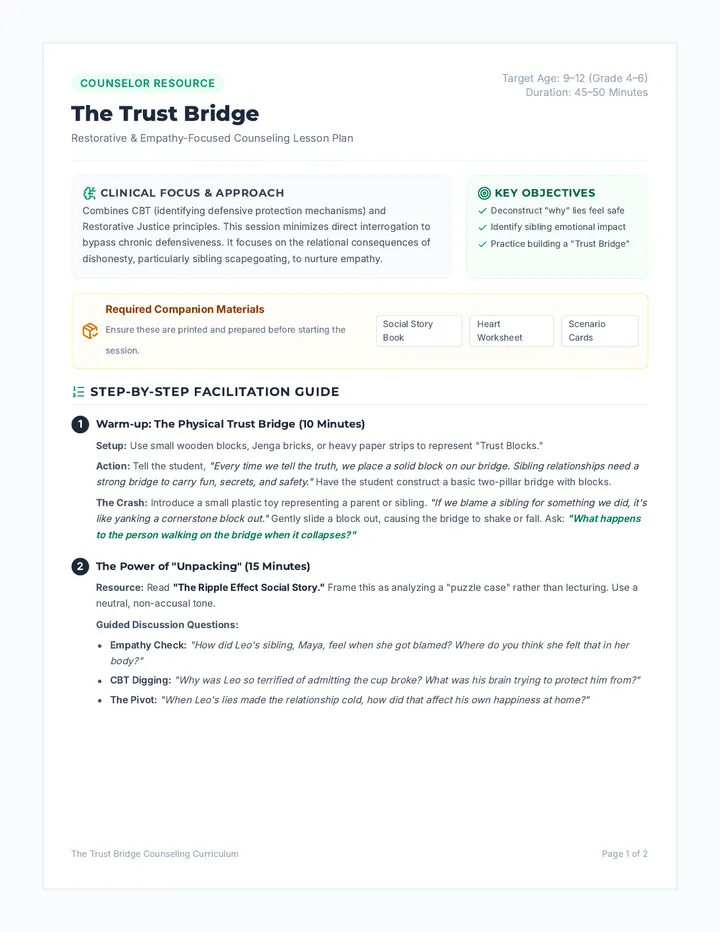 Trust Bridge Session Guide