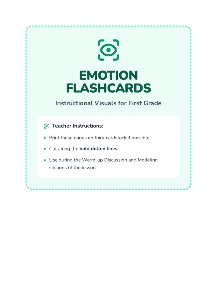Emotion Flashcards