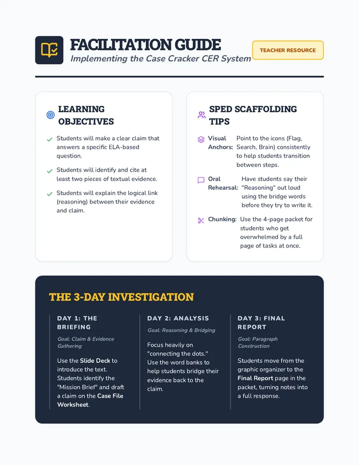 Case Cracker Facilitation Guide