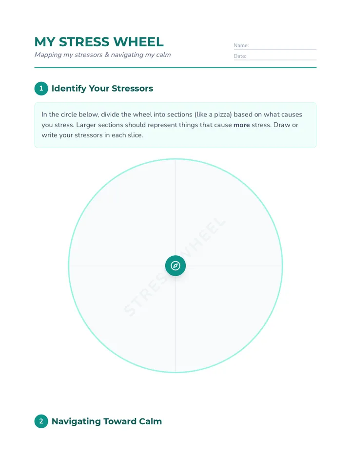 Stress Wheel Template