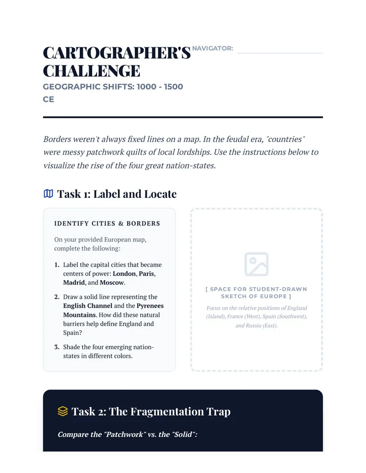 Cartographer Challenge Activity
