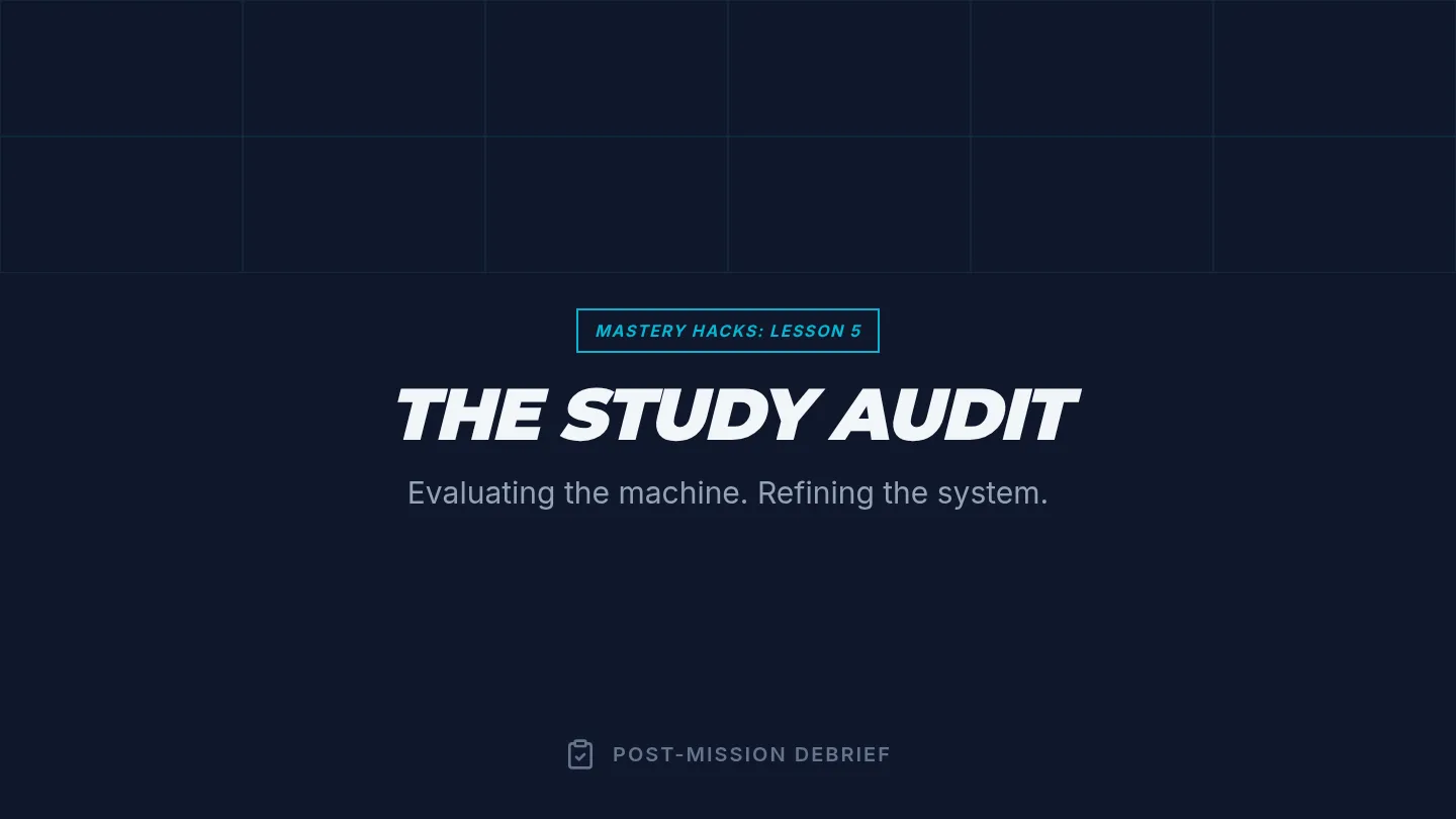 Study Audit Slides