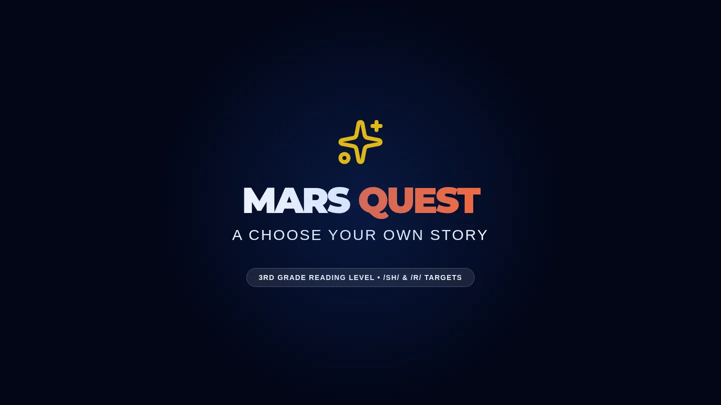 Mars Quest Adventure Slides