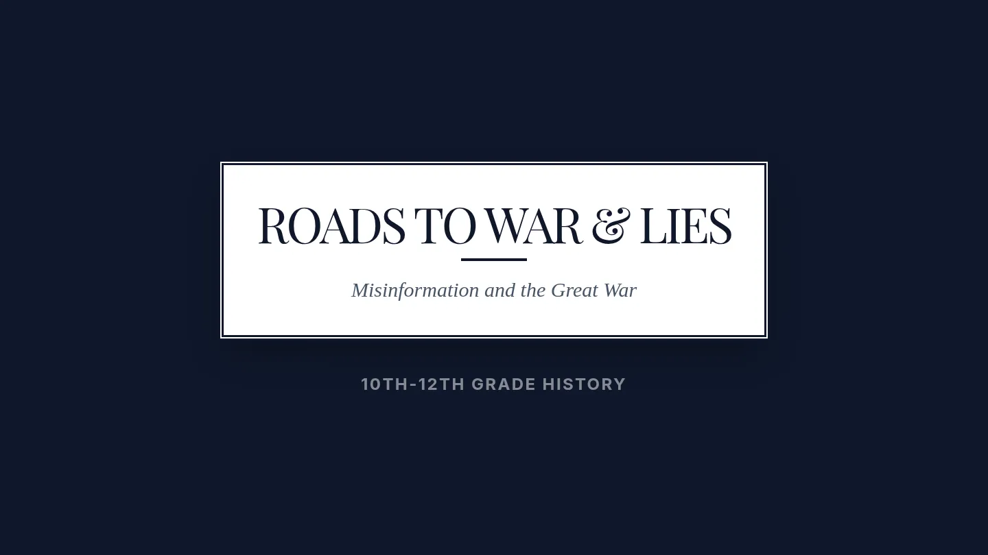 Propaganda War Slides