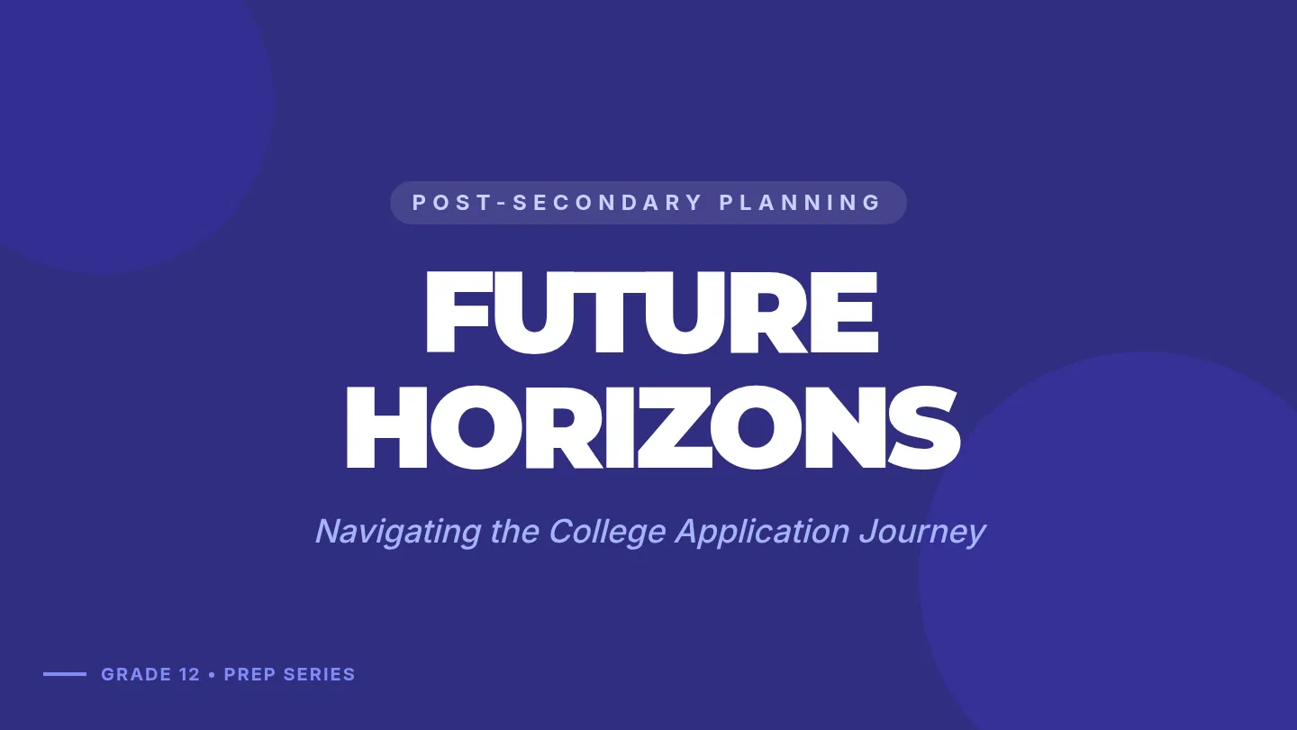 Future Horizons Presentation Slides