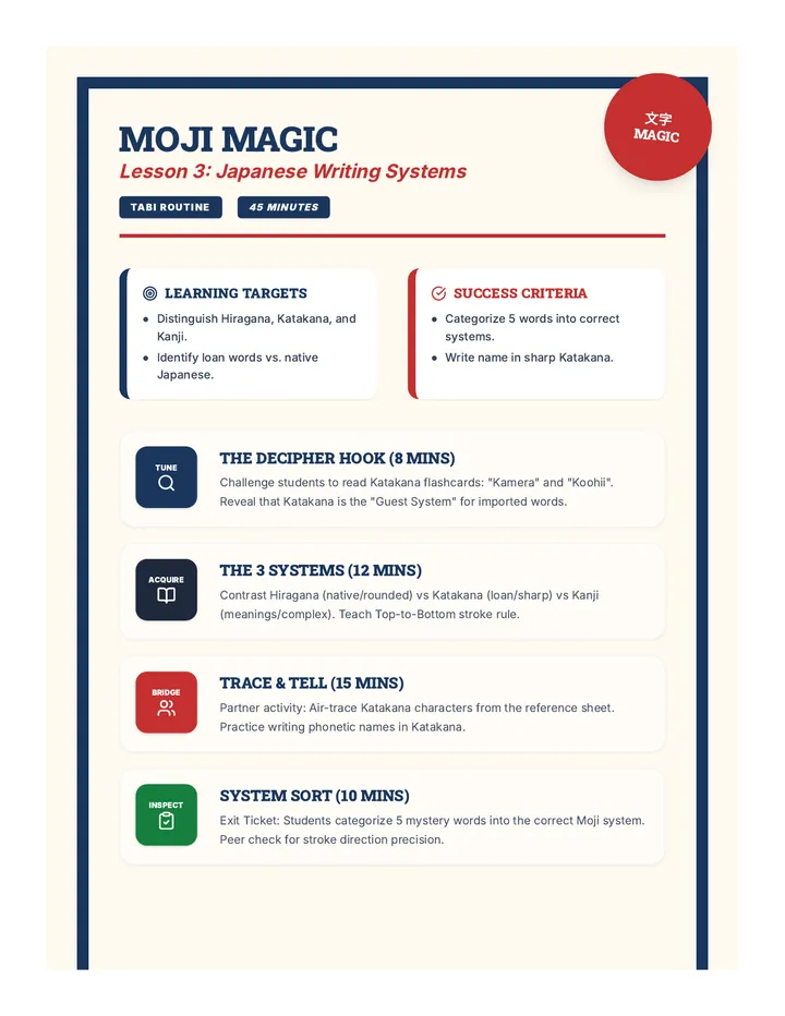 Moji Magic Teacher Plan