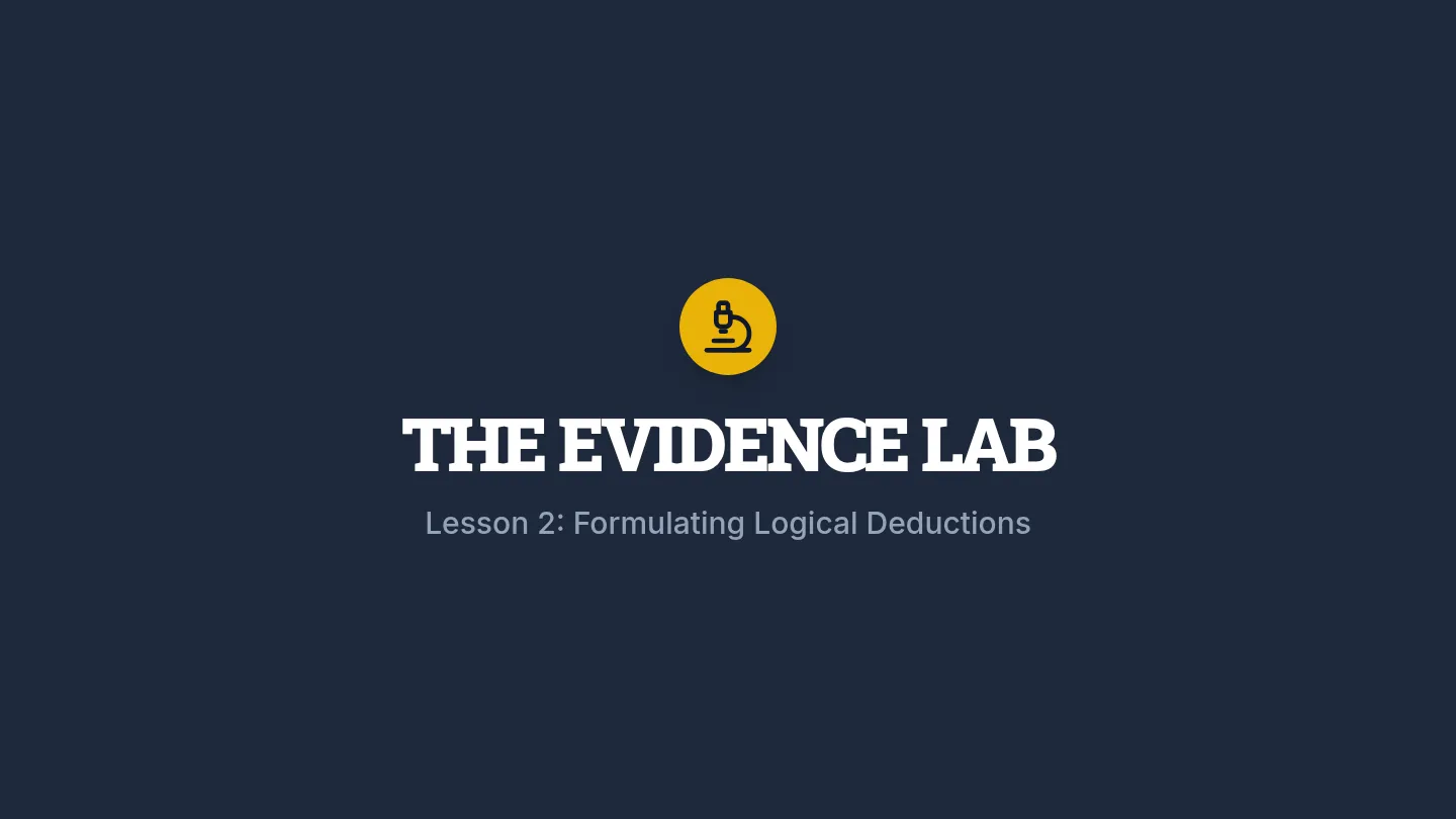 Crime Scene Slides
