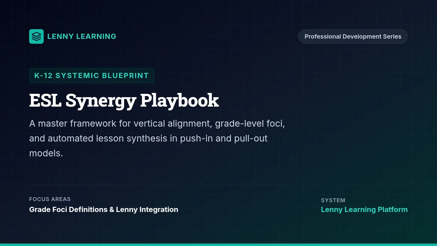 ESL Synergy Slides