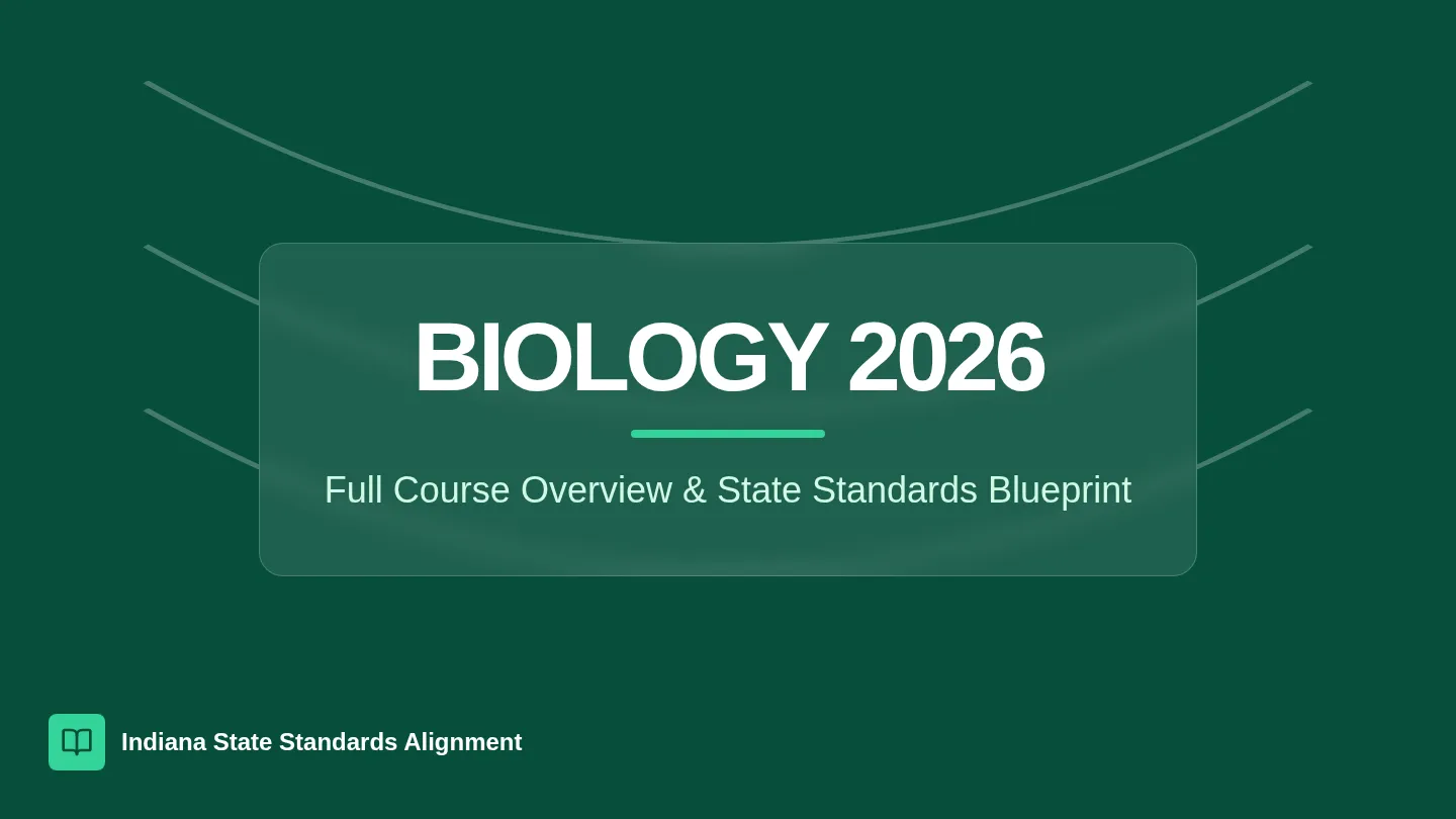 Biology Pacing Slides