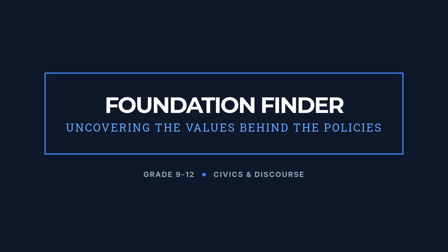 Foundation Finder Slides