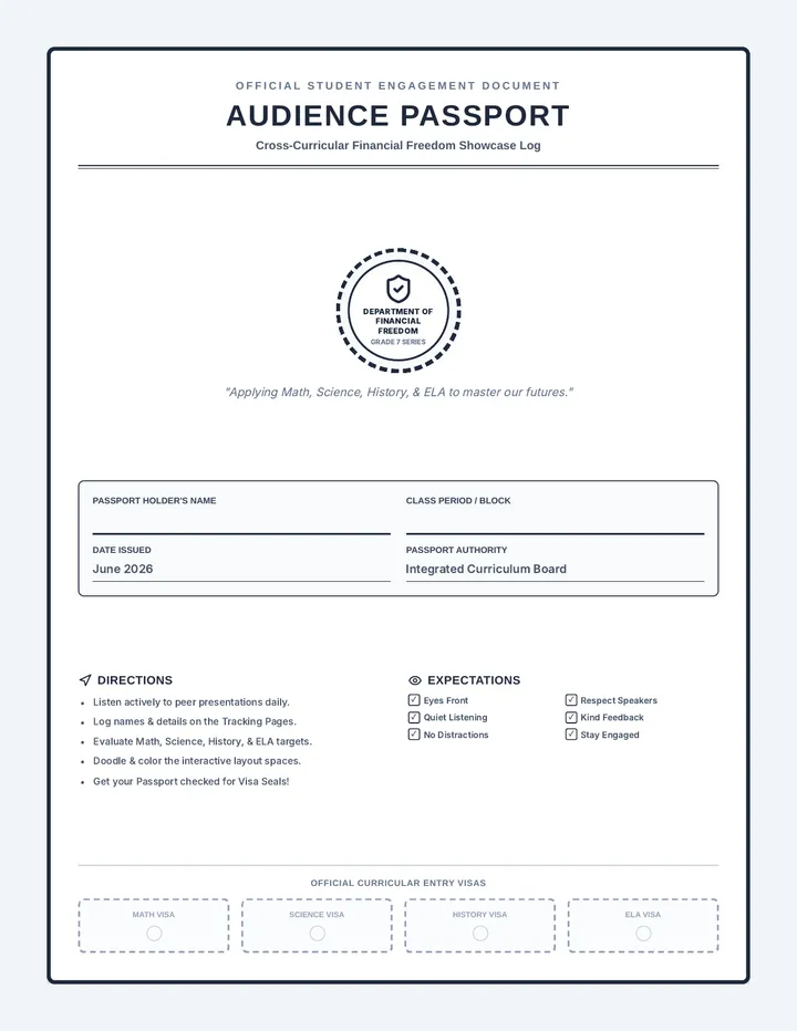 Audience Passport Packet
