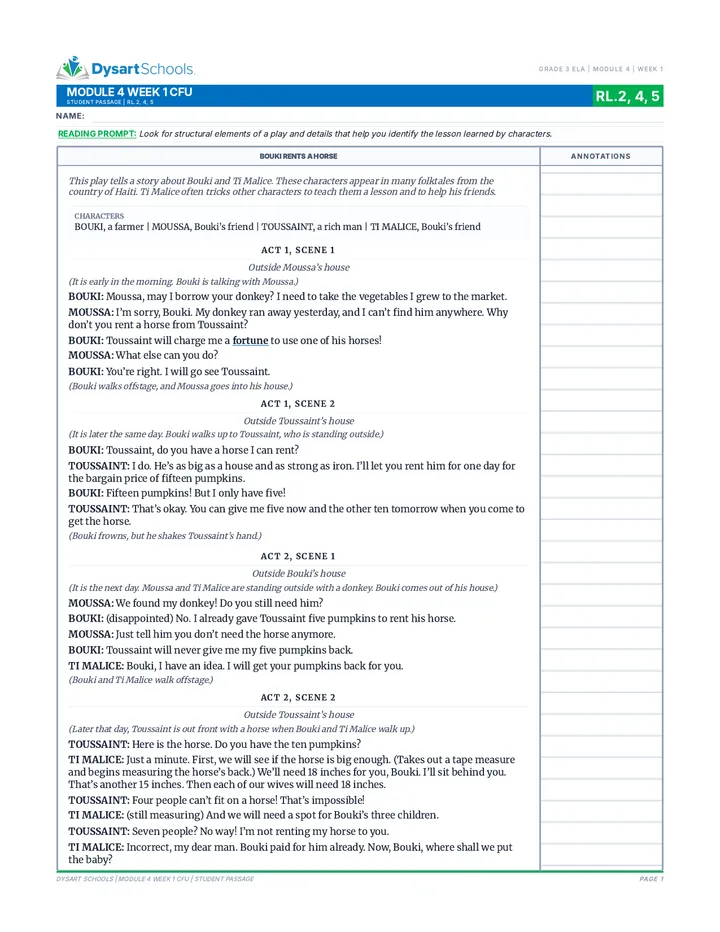 Module 4 Week 1 CFU Assessment