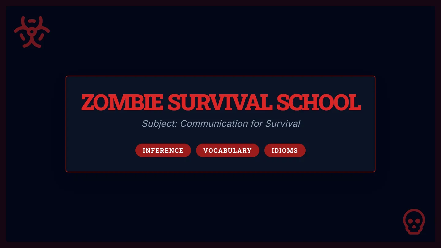 Zombie Survival Slides