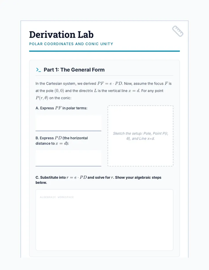 Derivation Lab Worksheet