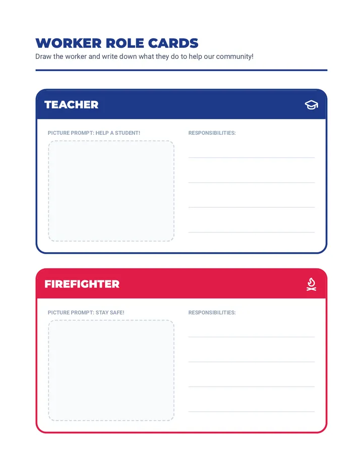 Worker Role Cards