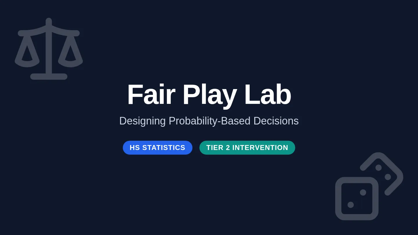 Fair Play Lab Slides
