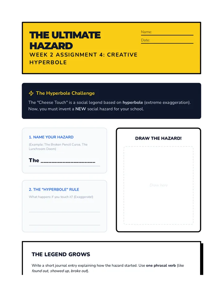 Social Hazard Creative Assignment