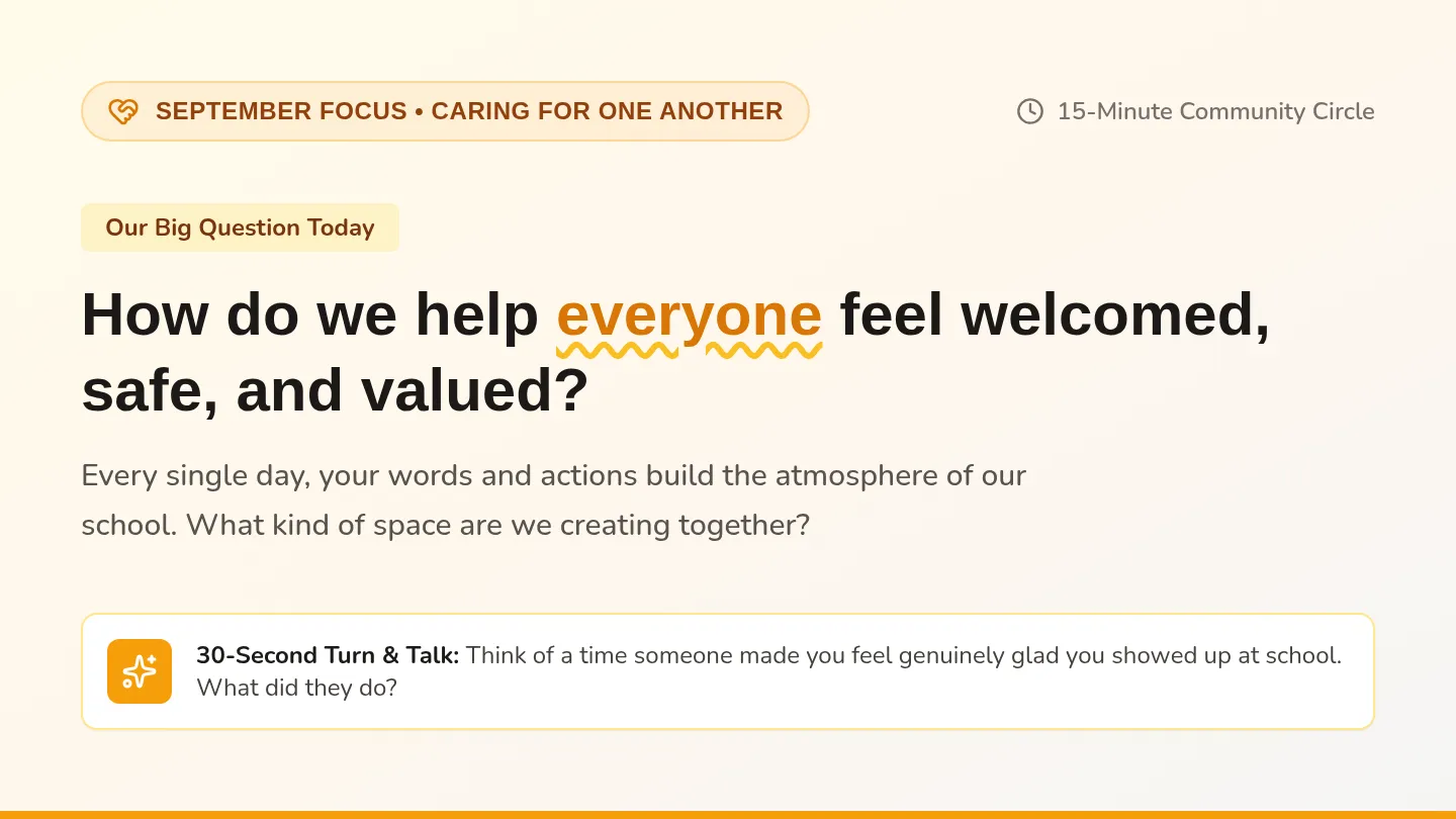 Belonging Blueprint Slides