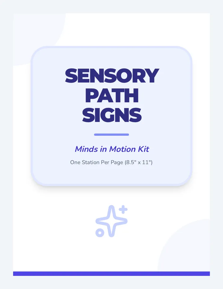 Sensory Station Signs