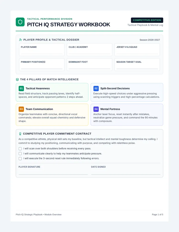 Pitch IQ Strategy Workbook
