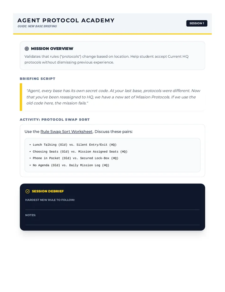 New Base Teacher Guide