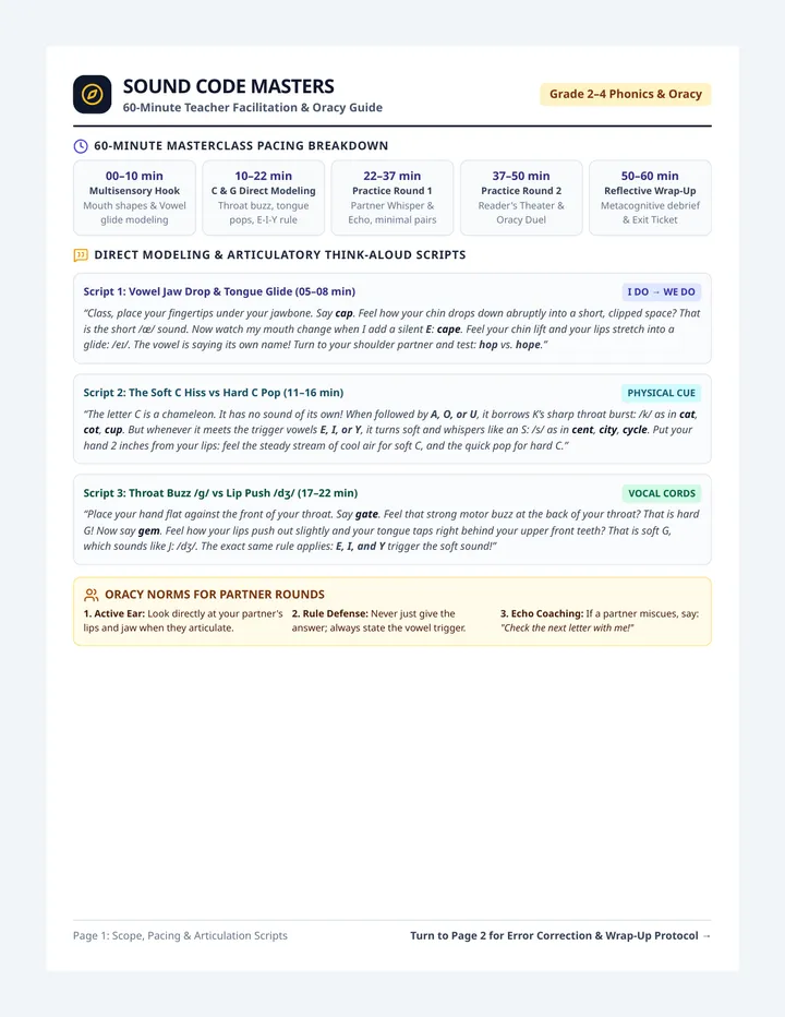Sound Code Teacher Guide