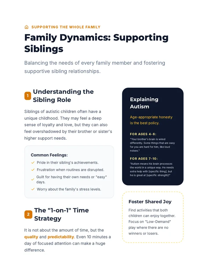 Family Dynamics Support Guide