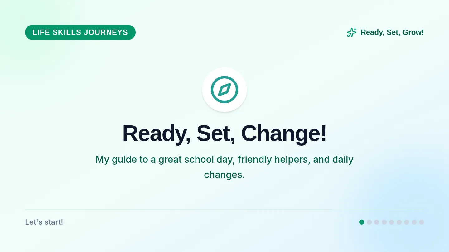 Ready Set Change Slides