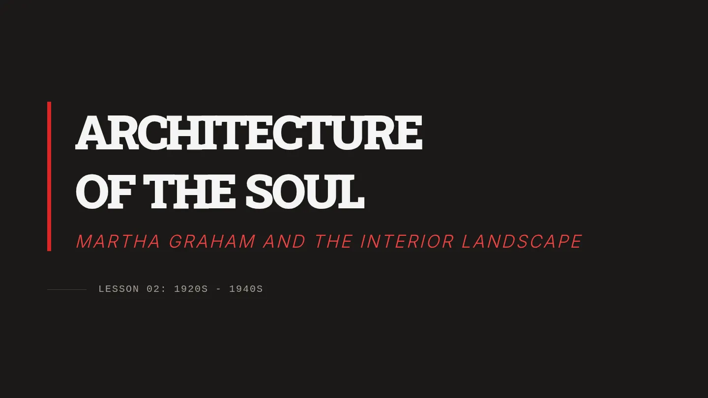 Architecture of the Soul Slides