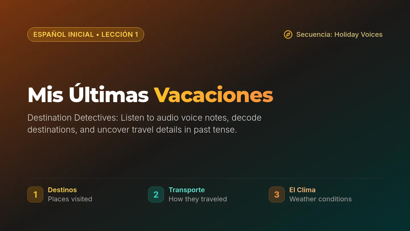 Destination Detectives Slides