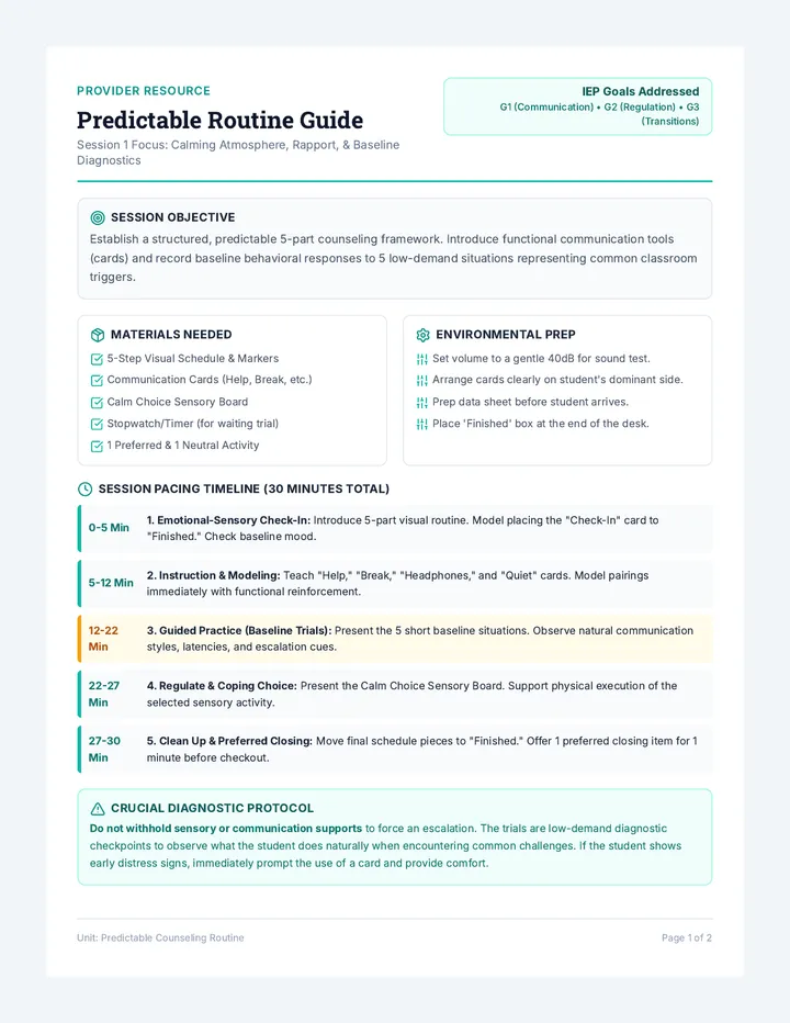 Routine Facilitation Guide