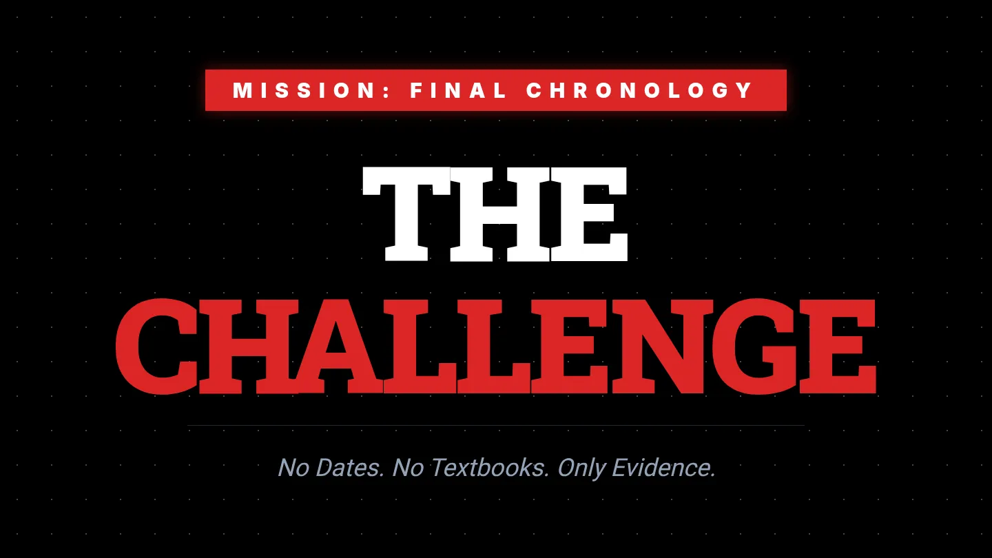 Chronology Challenge Slides