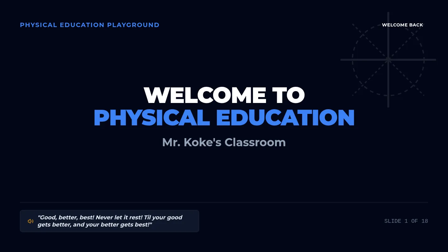 PE Master Class Slides