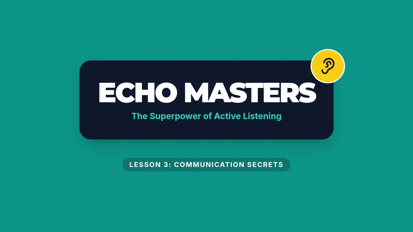 Echo Masters Slides