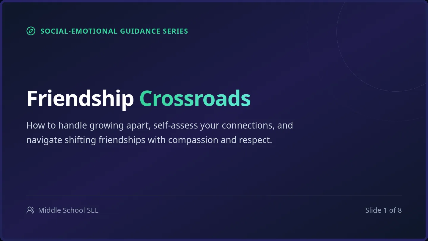 Crossroads Slides