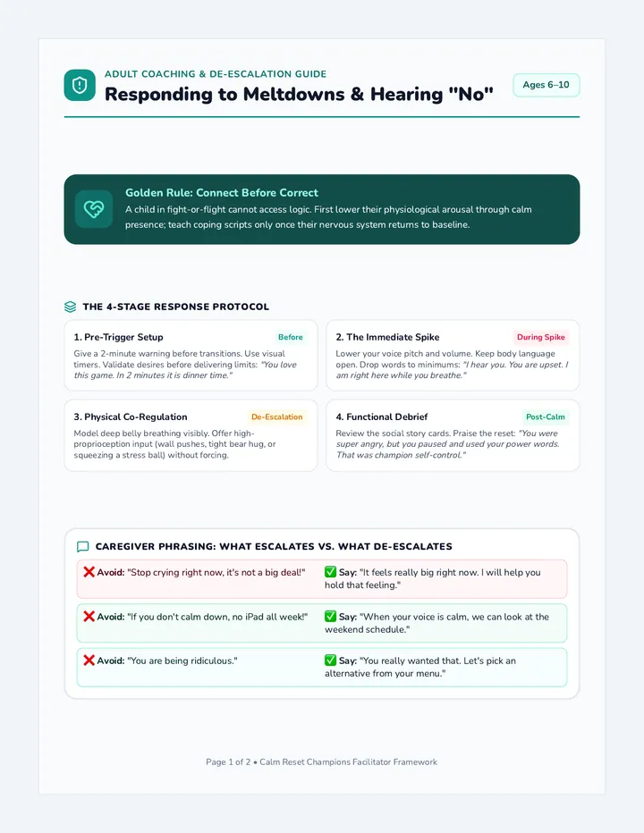Calm Coaching Facilitator Guide