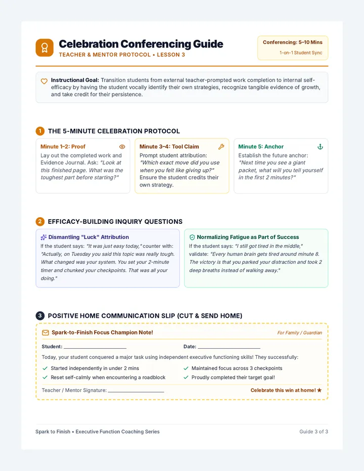 Celebration Conferencing Guide