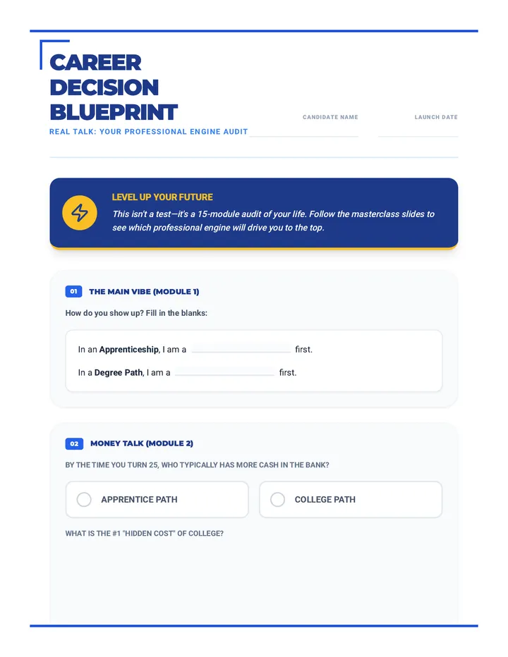 Pathway Decision Blueprint Worksheet Expanded HS v2