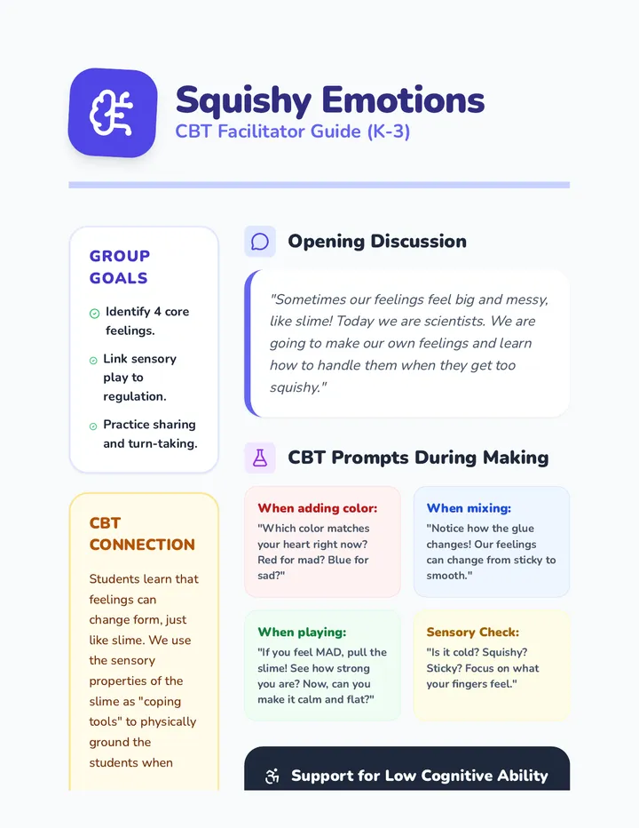 Facilitator Guide Squishy Emotions