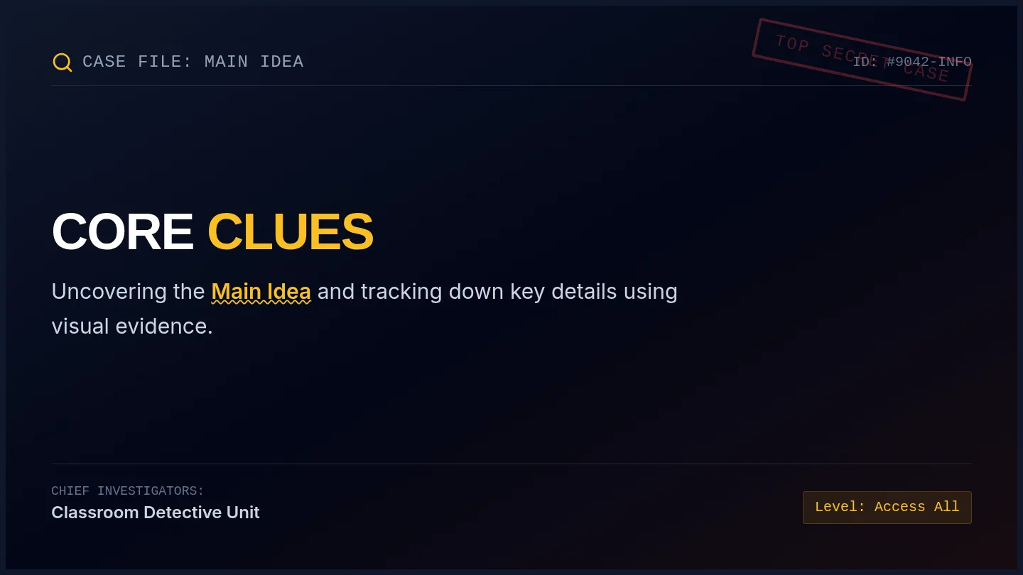 Core Clues Slides