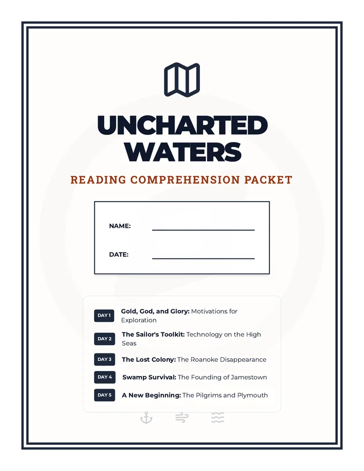 Uncharted Waters Cover Page