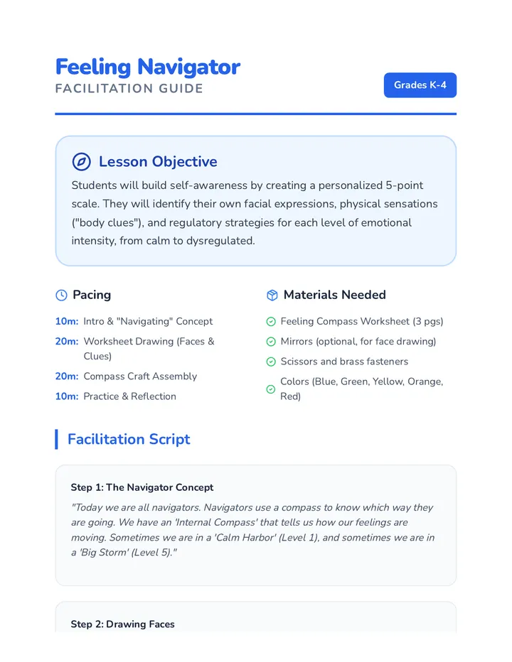 Navigator Lesson Guide